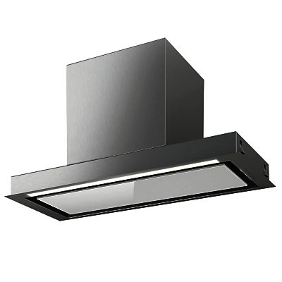 Elica Sleek 80cm Built-In Cooker Hood White Glass Elica Sleek 80cm Built-In Cooker Hood White Glass